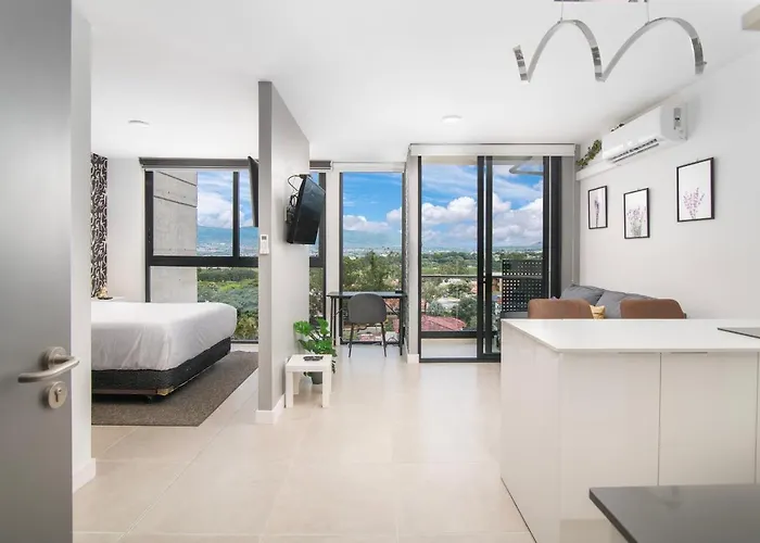 San Jose Chic Studio With Parking And Air Conditioning